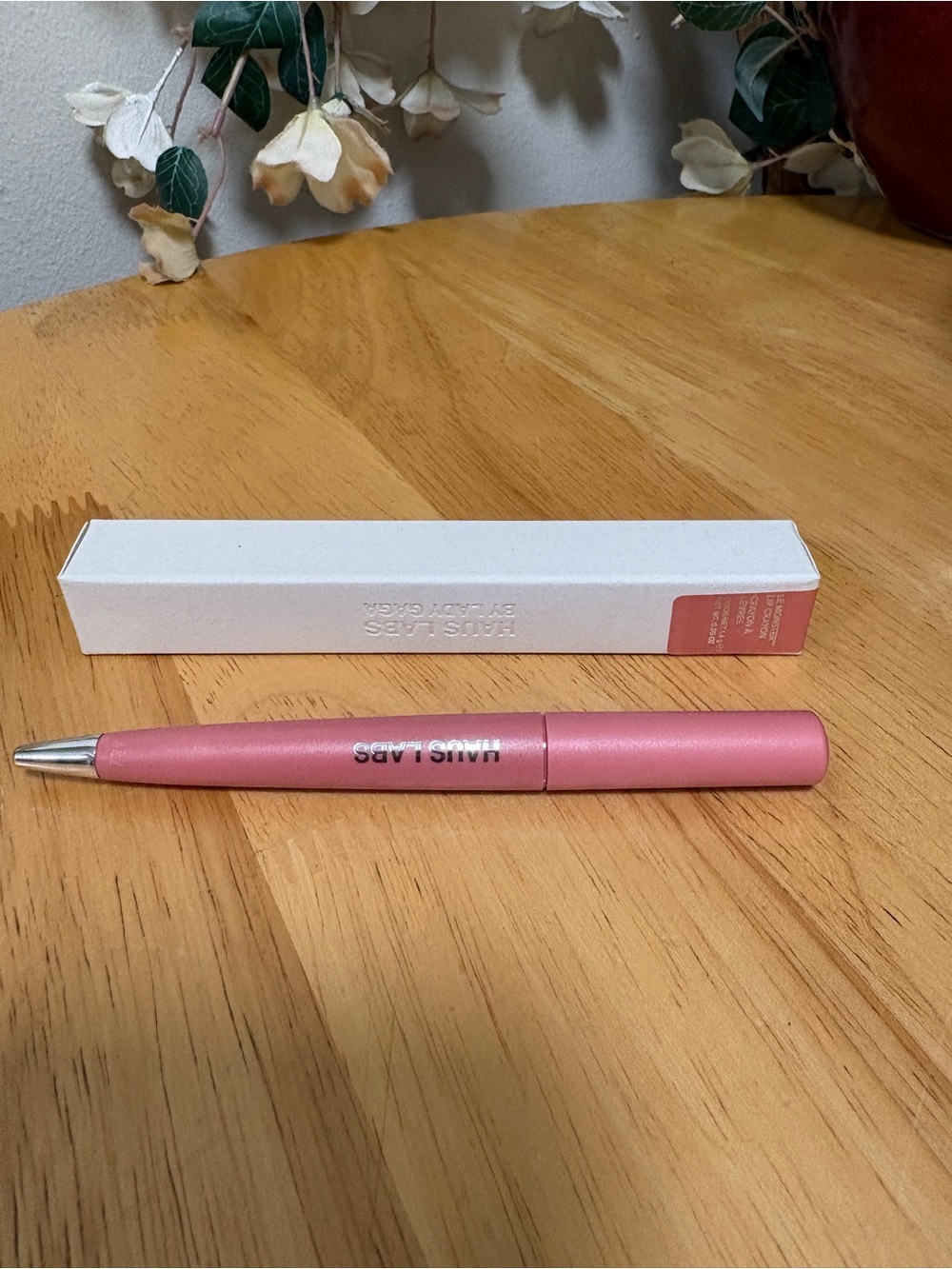 HAUS LABS Le Monster Lip Crayon In LIGHT PEONY MATTE, Full Size 0.05oz BNIB, New